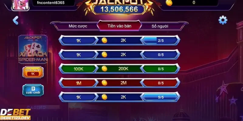 cách chơi xì dách Spider Man Quý Debet Tổng quan về cách chơi xì dách Spider Man Quý Debet