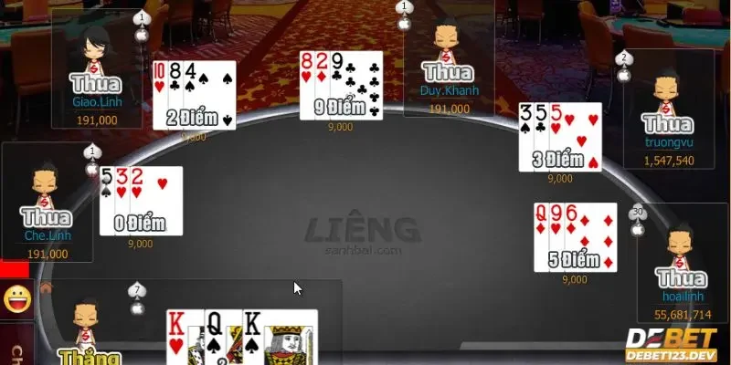 cách đánh Liêng Debet bất bại Sơ lược về cách đánh Liêng Debet bất bại