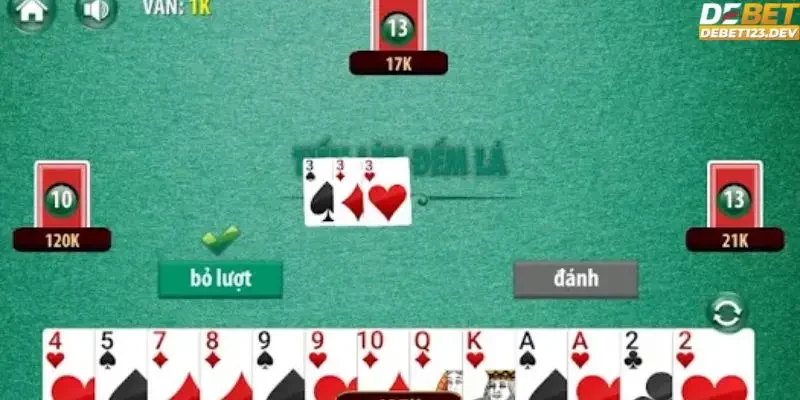 cách đánh Tiến Lên Đếm Lá Debet không thua Chia sẻ cách đánh Tiến Lên Đếm Lá Debet không thua