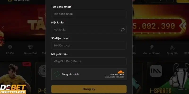 đăng ký Debet Điều kiện đăng ký Debet