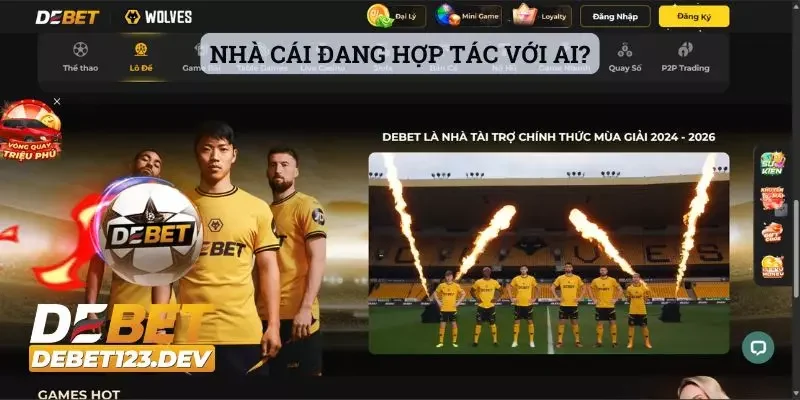 DEBET 11 Nhà cái đang hợp tác với ai?