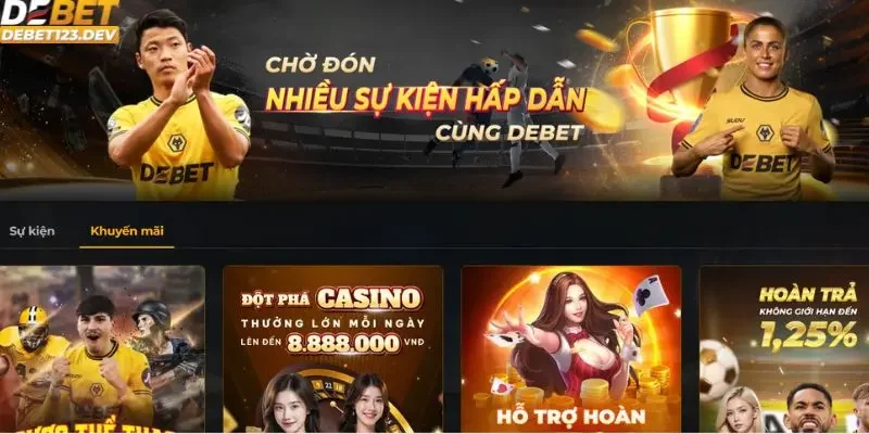 khuyến mãi Debet Tổng quan chương trình khuyến mãi Debet đầy hấp dẫn
