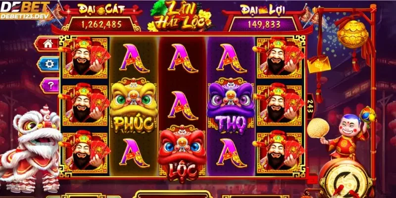 Lân Hái Lộc Debet Giới thiệu Lân Hái Lộc Debet đặc sắc và sống động