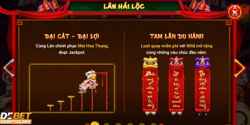 Lân Hái Lộc Debet Hướng dẫn chơi Lân Hái Lộc Debet đơn giản cho người mới