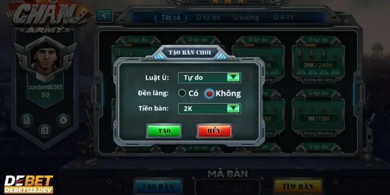 mẹo đánh chắn Army Debet Cách tính điểm đúng chuẩn trong mẹo đánh chắn Army Debet