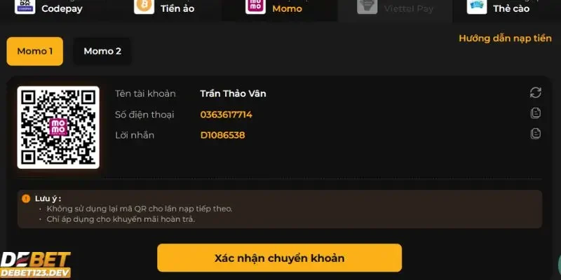 Nạp/rút tiền Debet có đóng phí không Nạp/rút tiền Debet có đóng phí không và lưu ý quan trọng