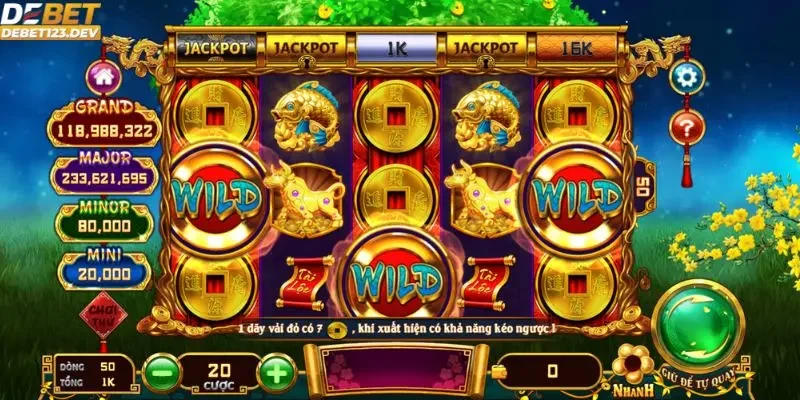 Thần Tài Giá Đáo Debet Tổng quan về tựa game nổ hũ Thần Tài Giá Đáo Debet